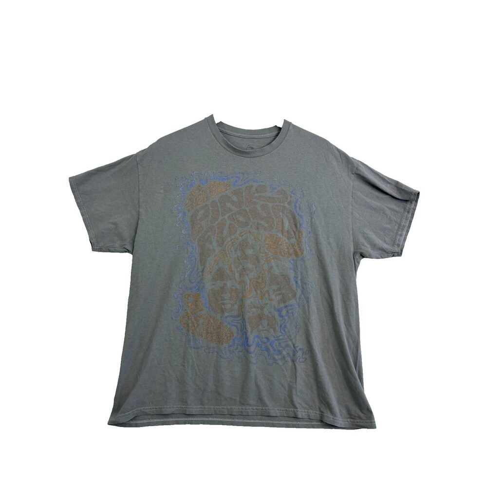 Pink Floyd Men's XL Gray Graphic T-Shirt Los Angeles Hollywood Bowl Concert Tee